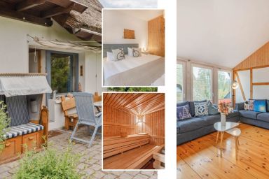 Ferienhaus Rad Kapitän - Geräumiges Ferienhaus in Heringsdorf mit Sauna & Seeblick – Ruheoase am Wasser