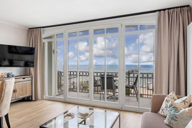 Apartmenthaus Atlantik - Tolle Ferienwohnung direkt an der Ostsee mit Balkon und wunderschönem Meerblick!