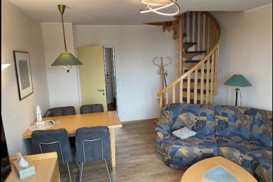 Hus Inselkieker - Familienfreundliche Maisonettewohnung an der Nordsee mit Balkon und Strandzugang