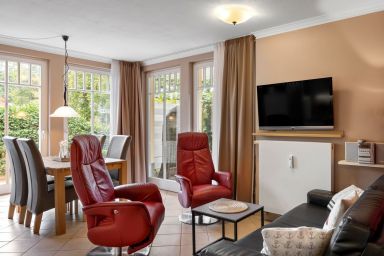 Dünenschloss - Tolle Ferienwohnung an der Ostsee mit Terrasse, Saunabereich und Pool im Haus!