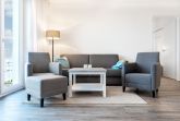 Wohn-/Essbereich mit Doppelschlafcouch