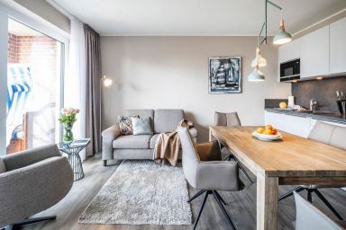 Haus Strandläufer - Haus Strandläufer- Ferienwohnung für 2 Personen am Nordseedeich