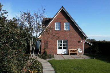 Fehrstieg 1 c - Freistehendes Ferienhaus, ca. 75 m² und 3 Zimmern, großen Garten und Terrasse.