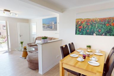 Änne's Hus - Strandnahe 5-Sterne Doppelhaushälfte mit Strandkorb & Terrasse für 4 Gäste