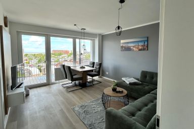 Seaside 53° - Seaside 53° FeWo 7 - Strandnahe Ferienwohnung mit Meerblick und Balkon in Cuxhaven-Sahlenburg