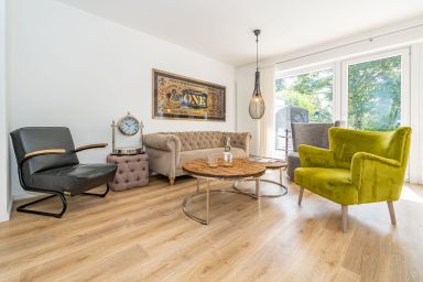 Beach Lounge - Ferienhaushälfte in ruhige Lage mit Terrasse und Garten.