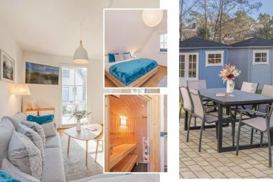 Ferienhaus "Lütten Reet" - Modernes Ferienhaus mit Sauna & Garten – ruhig & komfortabel im Grünen
