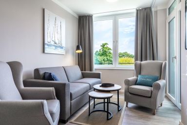 Ferienwohnungen am Godewindpark Travemünde - Hochwertiges Apartment in Ostseenähe mit Loggia und herrlichem Parkblick