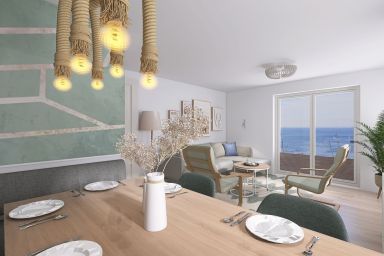 5220 - Meermoment - Meermoment -  5220 - Luxus -  3 SZ -  in Dahme mit Meerblick , Hund erlaubt