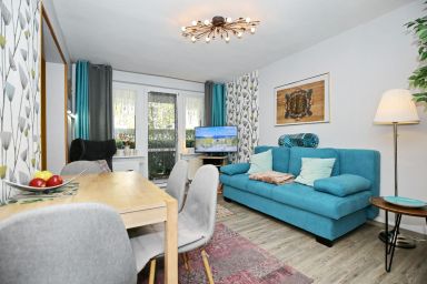 Dünengarten - 2 Zimmerwohnung für 4 Personen mit Terrasse & Strandzugang