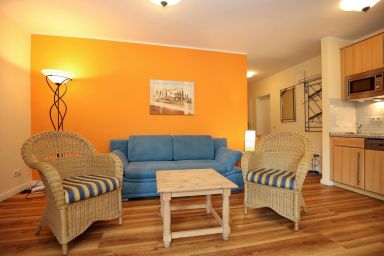 Ostseewelle - Helle 2-Zimmer-Wohnung mit Terrasse für bis zu 4 Personen