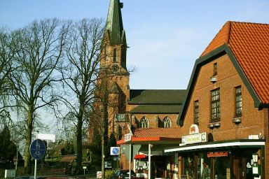 Gemütliche Ferienwohnung in Burhave mit Garten und Grill
