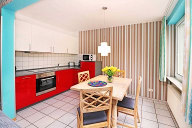 Ferienhaus Quartier18 strandnah Q1-13 - Q06 max. 4 Pers. komb. Wohn-Schlafzimmer strandnah