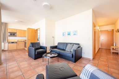 Villa Hildegard-Strand 200 Meter-Balkon-Zentrum von Binz/2 - Appartement 2