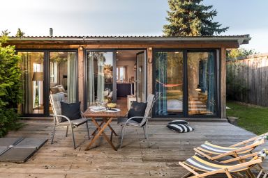 Pommernhaus Bay Cabin, Kamin, SUP's - großer umzäunter Garten