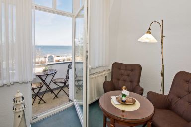 Strandvilla Imperator | Hotel & Ferienwohnungen auf Usedom - Doppelzimmer Komfort  mit Meerblick