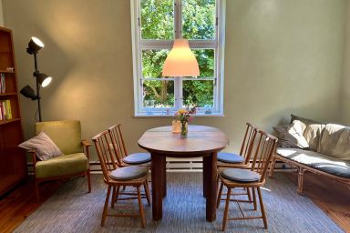 Kutscherhaus am Herrenhaus Bauer - Ferienwohnung Kutscherhaus für bis zu 4 Personen EG