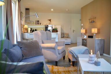 App. Glück am Meer mit 1 SZ und Balkon, strandnah - Appartement mit 1 SZ und Schlafsofa - Aufbettung 3. P.