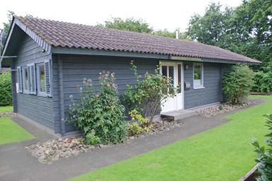 Blockhaus mit grosser überdachter Terrasse - Blockhaus