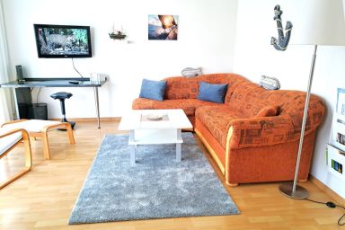 sonnige Ferienwohnung mit Balkon im Zentrum - Ferienwohnung
