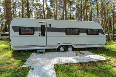 Urlaub im Wohnwagen - mitten im Wald - Wohnwagen 11