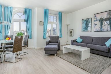 Ferienwohnung 10 Haus Metropol, 2-Raum Fewo Strandnah - Whg 10, 2 - Raum - Apartment  mit Balkon