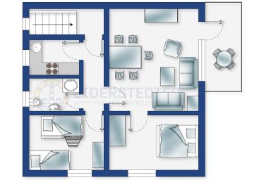 Wohnung OG 1 (ID 252) - Wohnung Möwe (ID 252)