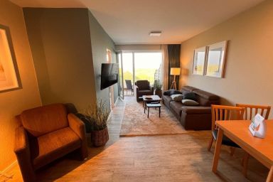 Ferienwohnung  NW 24  Terasse mit Meerblick