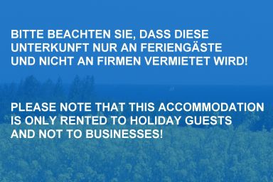 Ferienwohnung 3 - Zur Schwedenschanze - ABC563 - Nur Feriengäste!