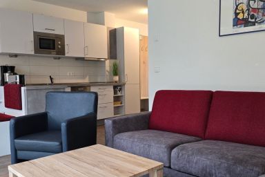Ferienwohnung KWi 38 EG "Borstel" - 2-Zimmer-Fewo für 3 Pers. EG mit Gartenanteil (ca. 100 m²) mit WLAN