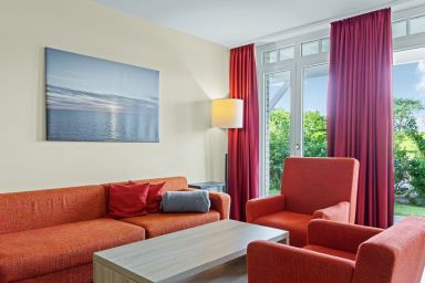 Resort Deichgraf - Strandnahe Ferienwohnung für zwei mit eigener Sauna und Terrasse mit Strandkorb