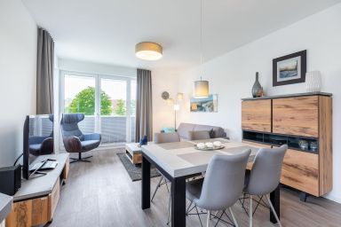 Aparthotel Ostseeallee - Hochwertiges Ferienapartment mit sonnigem Balkon und nur 200 m zum Ostseestrand