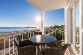 Balkon 1 mit Blick auf die Ostsee