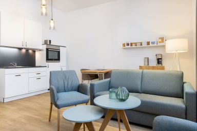 Ferienapartments am Krusespeicher - Modernes 2-Zimmer Apartment in toller Hafenlage für den Städtetrip nach Wismar!