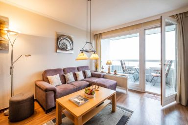 Hochhaus - Fantastischer Meerblick! Ferienwohnung für 2 Personen im Büsumer Hochhaus