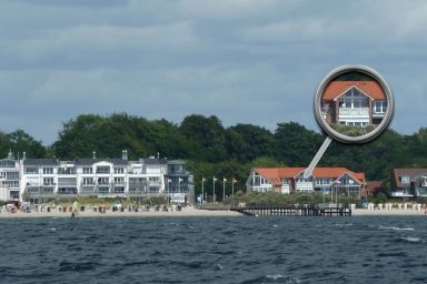 Strandallee 21 - 1a-Meerblick-Ferienwohnung für zwei Personen in Pelzerhaken an der Ostsee