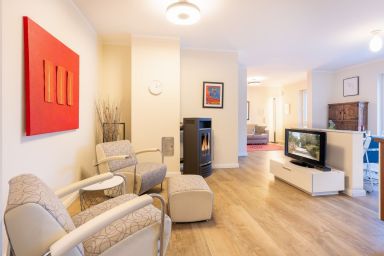 Quartier Görmitz 36 - 07 Picasso - Quartier Görmitz 36 - Picasso - moderne Wohnung mit Kamin