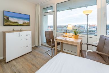Friesennest - Stadt- und strandnahe 1-Zimmer-Ferienwohnung mit Balkon