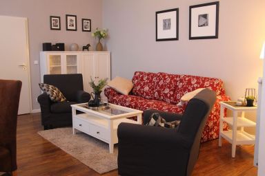 Residenz Unter den Linden 04 ruhig und zentral - Charmantes 2-Zimmer-Apartment mit Terrasse & Parkblick – für 2 Personen & Hund