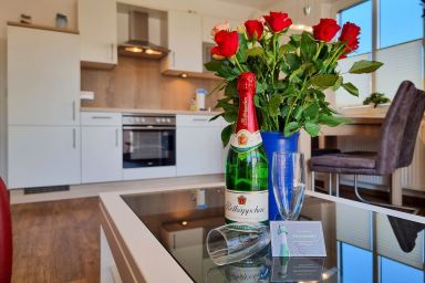 Villa Am alten Kreidebruch, FW Strandläufer mit Balkon - Villa Am alten Kreidebruch, Ferienwohnung Strandläufer