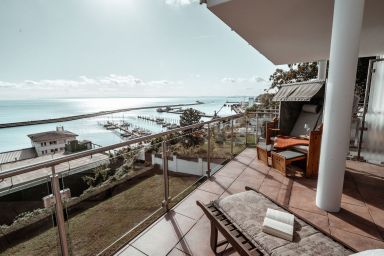 Villa Friede-Marie, App. Meeresidyll - mit herrlichem Ostseeblick und Balkon