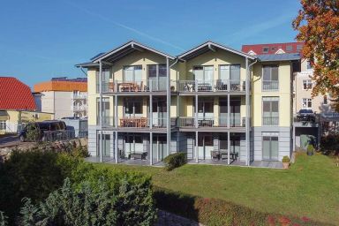 Villa Bergfrieden Süd - ruhige Lage und toller Blick auf das Nordperd - Villa Bergfrieden Süd FeWo 02