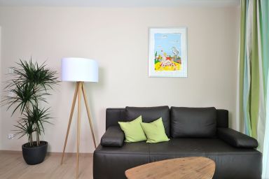 Linden-Palais - Linden-Palais Wohnung 11 - 2 Zimmer, Süd-Terrasse, strandnah & WLAN für bis zu 4 Personen