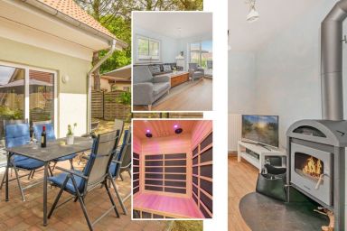 DHH Waldhaus 5 - Ruhiges Ferienhaus im Grünen – mit Garten, Kamin & Infrarotkabine
