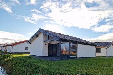 G2 Ferienhaus mit Wiesenblick und Waschmaschine