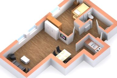 Maack "Haus Hafenromantik" - Ferienwohnung Lulu Meinders - 15505