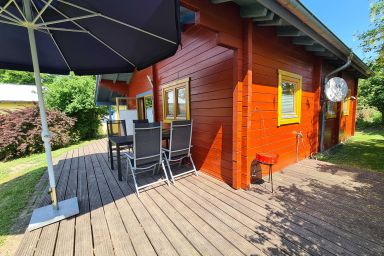 Ostsee-Land-Ferienhaus - 3-Raum-Ferienhaus  Jennie mit Terrasse und Kamin