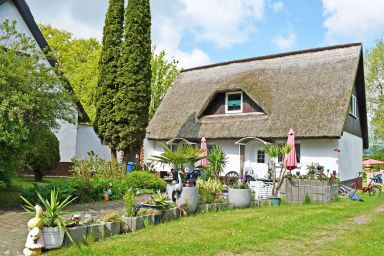 Urlaub unterm Reetdachhaus am Neuensiener See - Groode Ferienwohnung unterm Reetdach