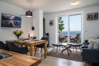 FeWo Hafenliebe - Kamin, Sauna und Meerblick - OG4