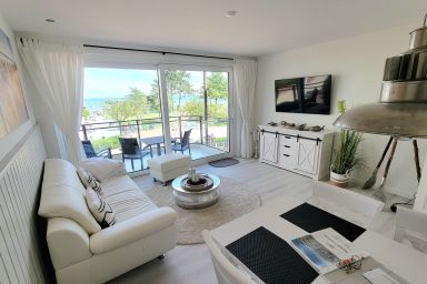 Strandhaus Meetz - Strandblick 3Zi. 62qm Meerblick, 2xBalkon, 1. OG, o. Fahrst.